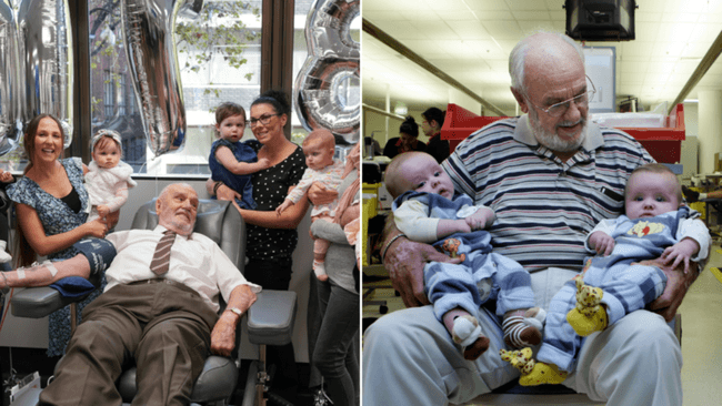 James Harrison Blood Donations Saved 2.4 Million Babies 2 James Harrison Blood