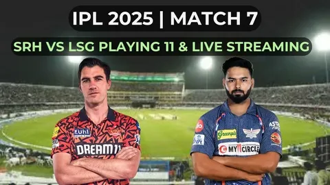 SRH vs LSG Live Streaming: Who Will Win Today’s IPL 2025 Match 7? 3 SRH vs LSG Live