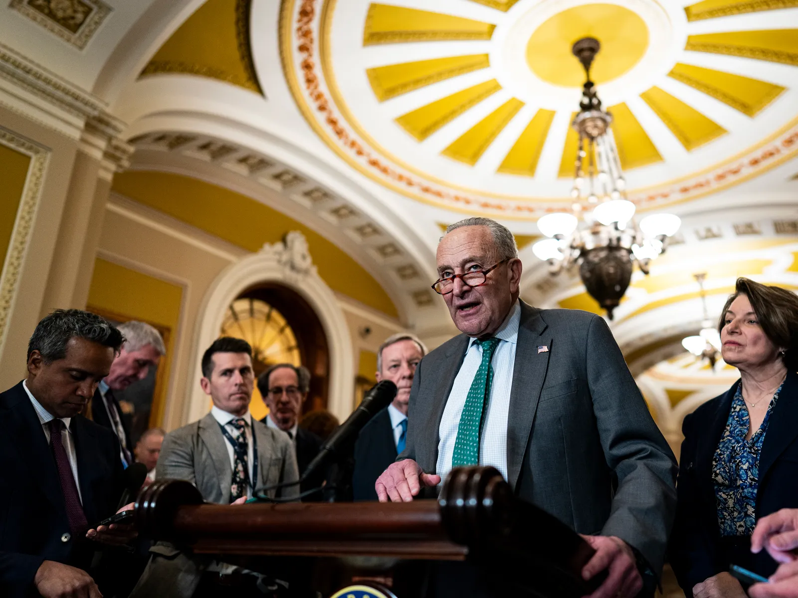 Senate Democrats Work to Avert Government Shutdown