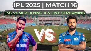 LSG vs MI Live: Match Preview and Key Highlights 1 LSG vs MI