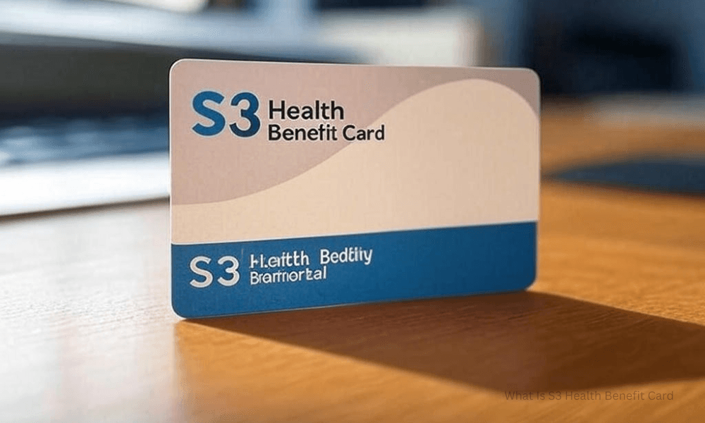 What Is S3 Health Benefit Card? 1 What Is S3 Health Benefit Card