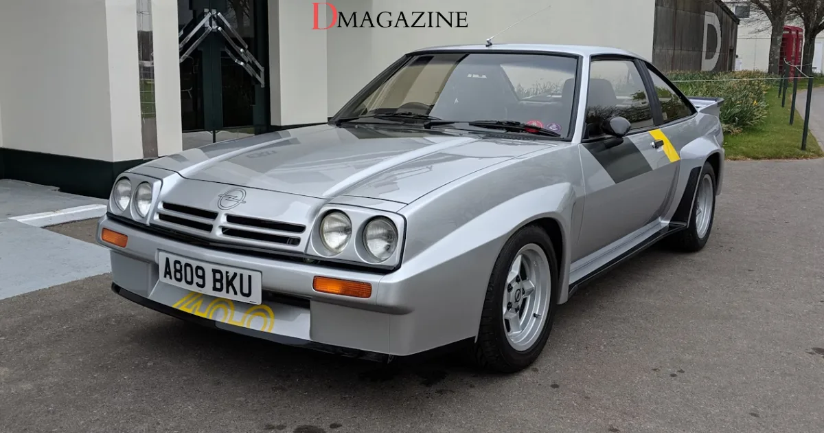 The Auto Opel Manta: A Cool Classic Car from Germany 1 auto opel manta