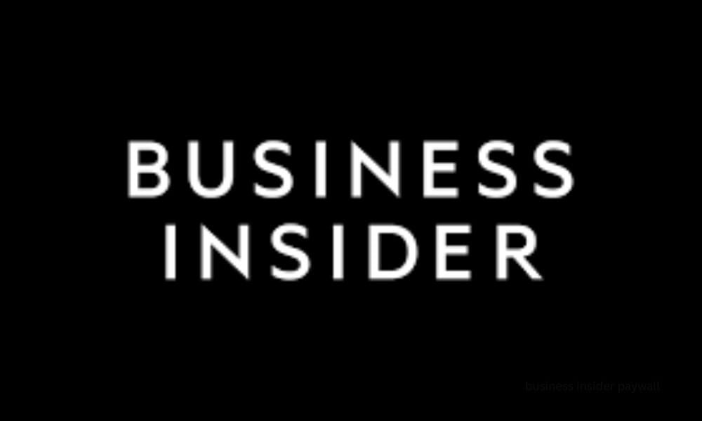 How to Bypass or Understand the Business Insider Paywall in 2025 1 Business Insider paywall